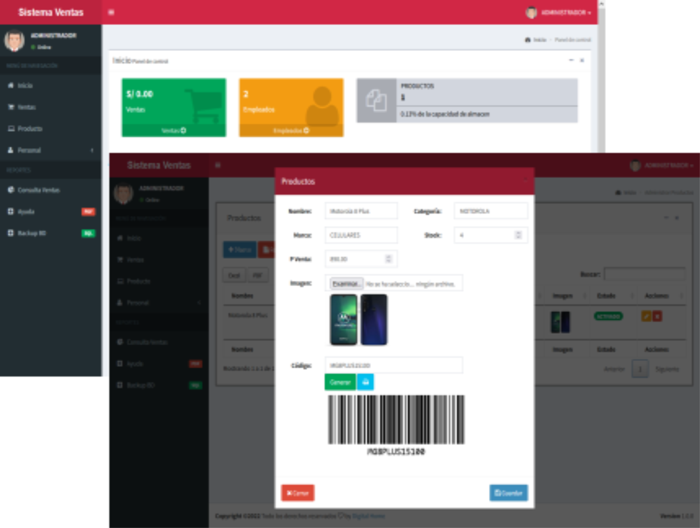 Sistema Stock de Productos